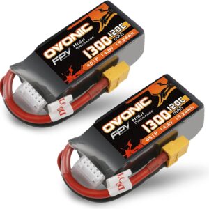 OVONIC 4s Lipo Battery 120C 1300mAh 14.8V